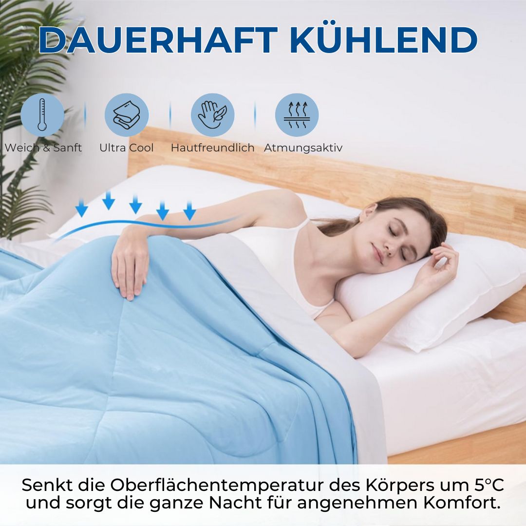 CoolDream | Kühlende Bettdecke für warme Sommernächte