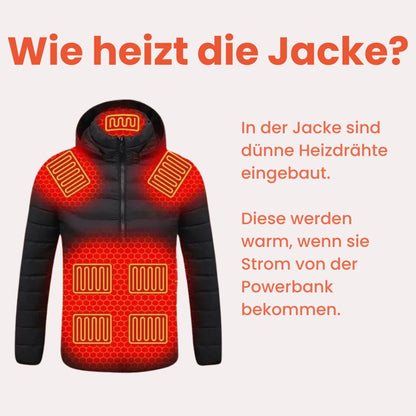 Premium Heizjacke | Elektrisch beheizbare Winterjacke